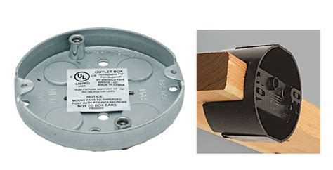 junction box for ceiling fan support|ceiling fan rated junction box.